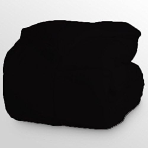 Luxurious and Hypoallergenic 600 Thread Count 1 Piece Down Alternative Comforter 100% Egyptian Cotton Solid (King/Cal King, Black)