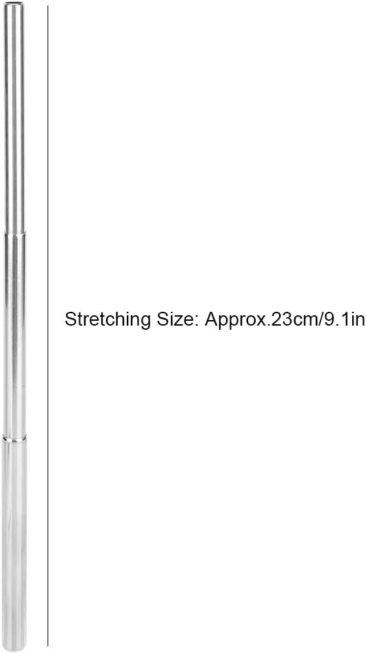 2 Set Collapsible Stainless Steel Drinking Straws, Portable Travel Telescopic Reusable Drinking Straw with Cleaning Brush for Drinking Coffee Milk Tea