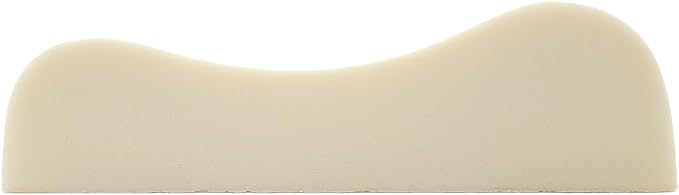 ORGANIC TEXTILES Organic Latex Contour Pillow with Organic Cotton Cover - GOTS & GOLS Certified, Ergonomic Contour Design, Bed Pillow, Spine Support - (High-Loft, Medium Firm) - Pack of 1