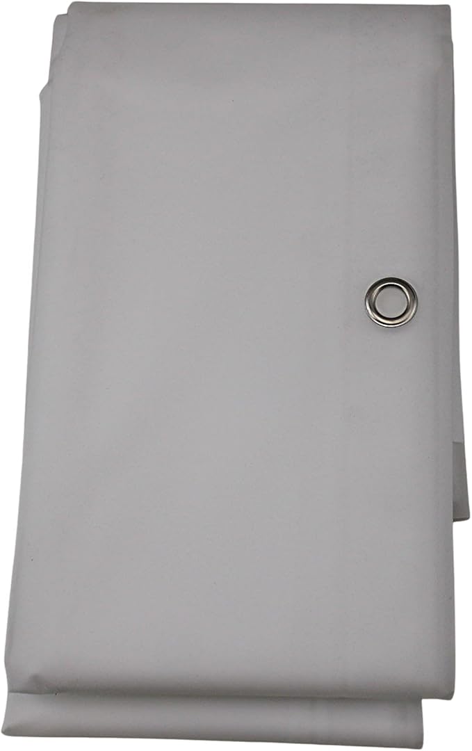 Dependable Industries inc. Essentials Premium 6 Guage PEVA Shower Curtain Liner - PVC Free Magnetized Bottom Odorless with Rustproof Grommets (Frosted Clear)