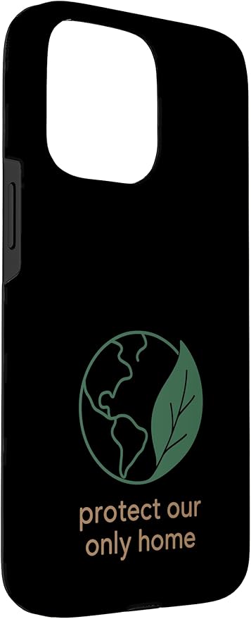 Plastic Free Eco Friendly Zero Waste Sustainable Green Case for iPhone 15 Pro Max