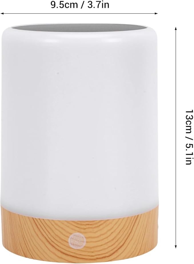 Portable Solar Night Lamp Lantern Desk Light with Automatic Light Sensor for Bedside Night in Monocrystalline Silicon Material