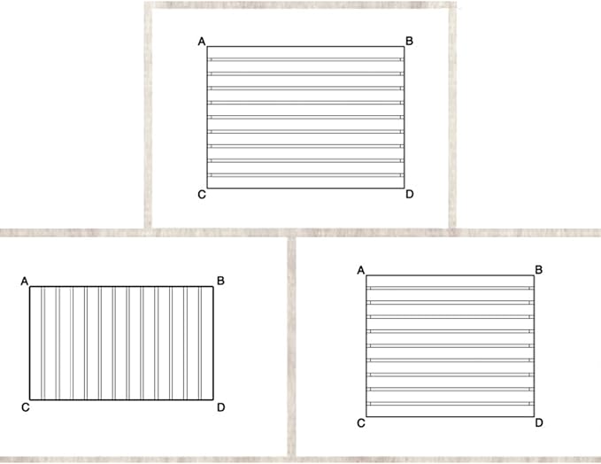 Natural Wooden Shower Mat,Bamboo Bath Mat,Duckboard Bath Mat,Wooden Bath Mats for Bathroom Non Slip Floor Mat Waterproof Bamboo Shower Mat for Indoor Or Outdoor,30x50cm/12x20in
