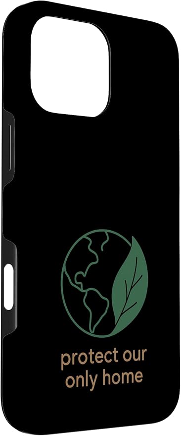 Plastic Free Eco Friendly Zero Waste Sustainable Green Case for iPhone 16 Pro Max