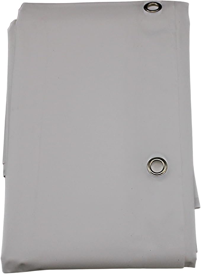 Dependable Industries inc. Essentials Premium 6 Guage PEVA Shower Curtain Liner - PVC Free Magnetized Bottom Odorless with Rustproof Grommets (White)
