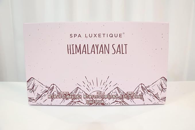 Spa Luxetique Epsom Salts for Soaking, 3.17lbs Bath Salts Gifts with Lavender, Rose, Chamomile Scent as Christmas Gifts for Woman, Spa Sets for Mom
