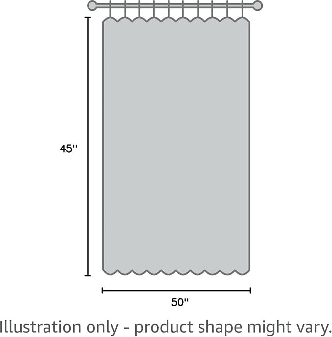 Natural Linen Curtains 45 Inch Length for Kitchen Bathroom Short Small Curtains 45 Inches Long Privacy Added Light Filtering Rod Pocket Hook Belt Semi Sheer Cafe Cream Window Drapes for RV