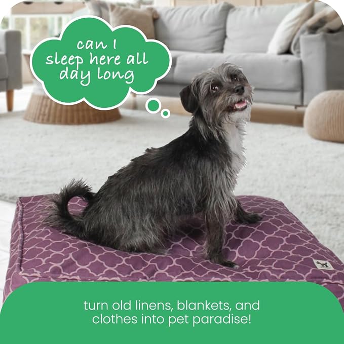 Molly Mutt Large Crib Mattress Cover - Royals Print - Measures 27”x52”x5”- 100% Cotton - Durable - Breathable - Sustainable - Machine Washable Dog Bed Cover
