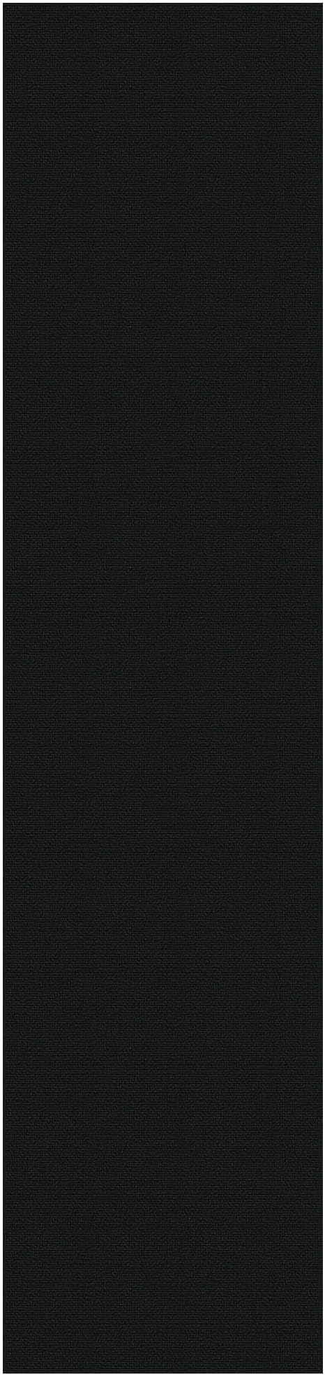 EARTHALL Extra Long Runner Rug 3x14 Ft Washable Runners for Hallways Cotton Non Slip Entryway Runner Braided Kitchen Runner Indoor Outdoor Carpet Runners for Stair, Hall, Foyers, Black/Grey