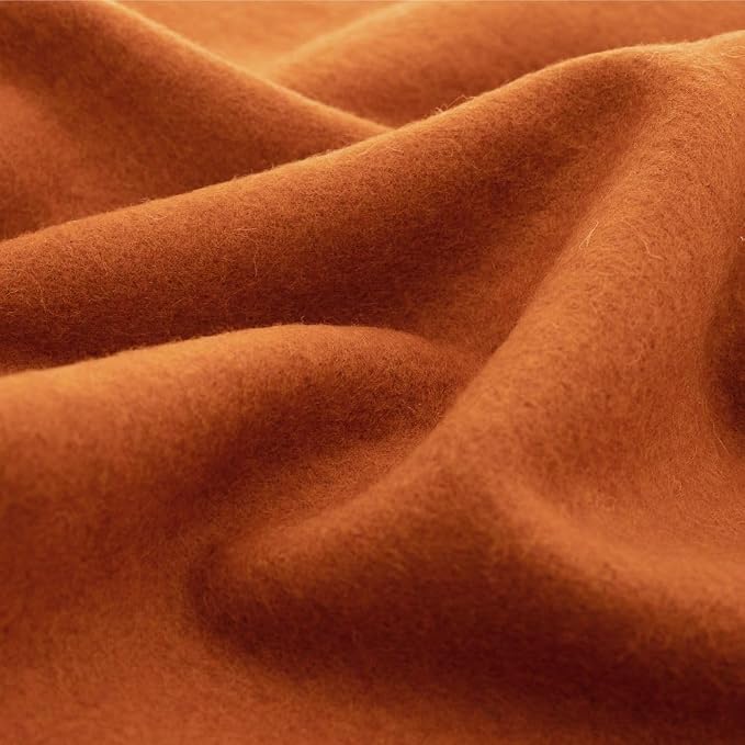 Arcturus Bighorn 100% Virgin Wool Blanket | Heirloom-Quality Wool Bedding for Home & Cabin | Warm, Thick & Durable (Twin Size, Bronze)