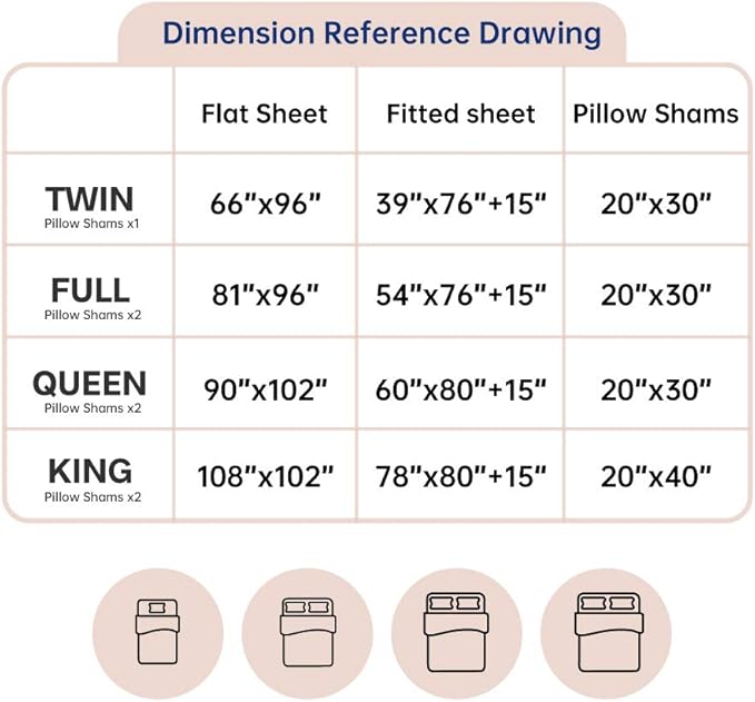 Simple&Opulence 100% Cotton Sheet Set Ruffle- 4Pcs (1 Flat Sheet 1 Fitted Sheet 2 Pillowcases) Bed Sheets Soft French Country Shabby Chic Vintage Bedding Set Aesthetic Farmhouse (Blush Pink, Full)