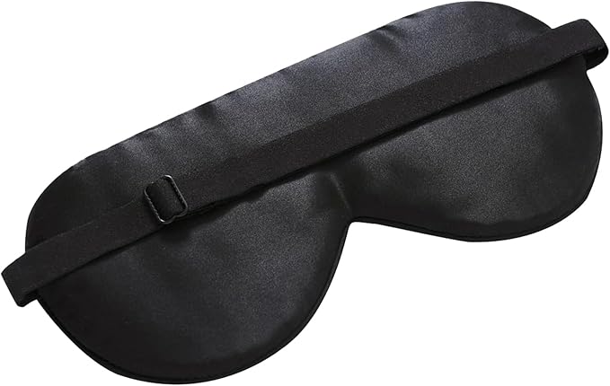 ALASKA BEAR Mulberry Silk Sleep Mask Luxury Cool and Lustrous Eye Cover for Sleeping, Embroidery Gift Ready Packaging, Limited (Original Version Flat)