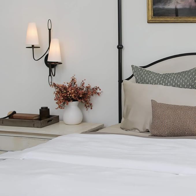Faceplant Bamboo Supreme Pillowcase Set: Sage: Standard/Queen