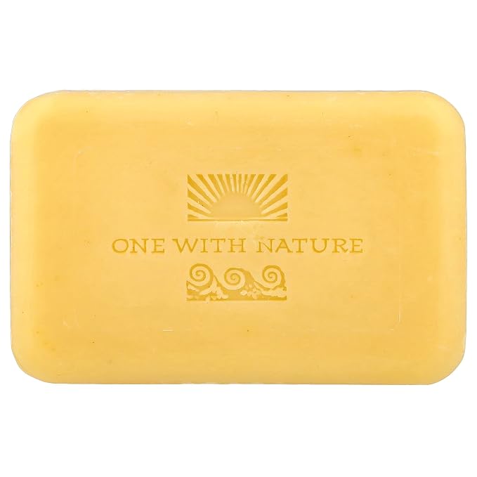 One With Nature Dead Sea Mineral Soap, Lemon Sage, 7-Ounces (Pack of 6)