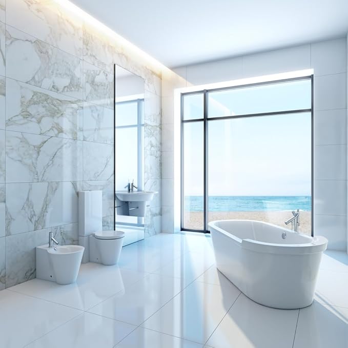 Dependable Industries inc. Essentials EVA Shower Curtain Liner - Water-Resistant, Rustproof Metal Grommets, 3 Magnets Bottom, Easy Clean, 72" x 72" Size (Orange)