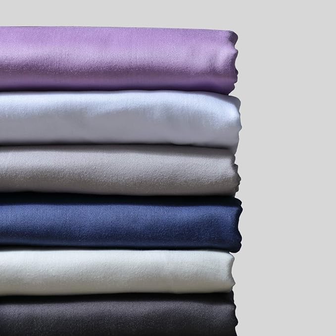 Fabdreams Organic Cotton Sheets Full Size Bed – 400 TC GOTS Certified, Ultra Soft Long Staple Cotton, Eco-Friendly Luxury Bedding Better Than Egyptian Cotton, Breathable Deep 17″ Pockets – Dark Grey