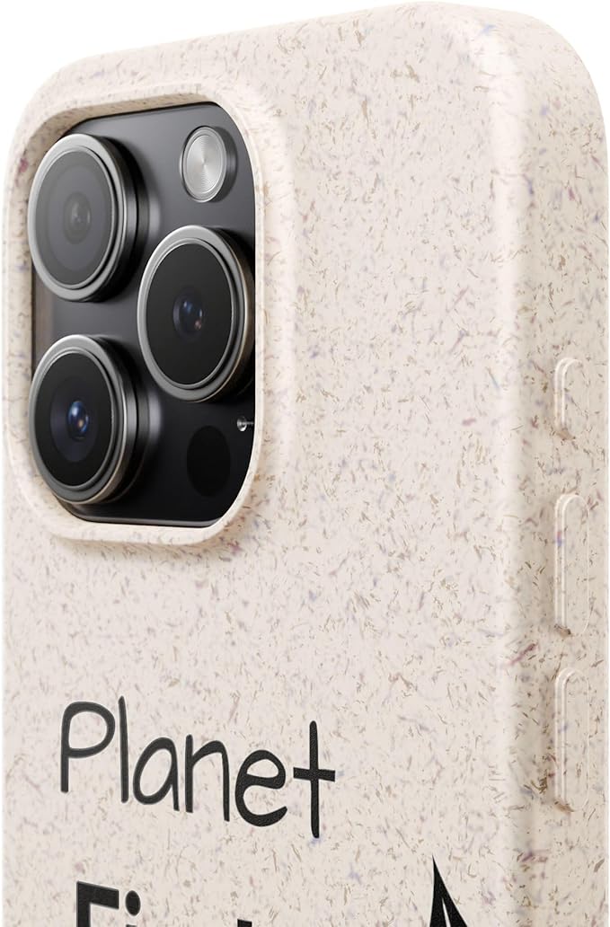 Eco-Friendly Biodegradable Phone Case - Planet First, Compatible with iPhone 16, 15, 14, & Samsung 22, 21, 20, All Versions