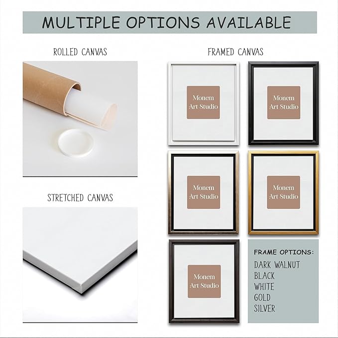 Monem Art Minimalist Folded Paper Abstract Print - Scandinavian Neutral Texture Art Poster - Wall Decor for Living Room, Bedroom or Office - 18x24 Silver Framed CANVAS Wall Art by Mareike Bohmer