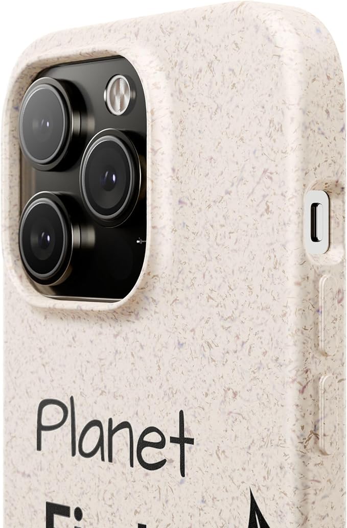 Eco-Friendly Biodegradable Phone Case - Planet First, Compatible with iPhone 16, 15, 14, & Samsung 22, 21, 20, All Versions