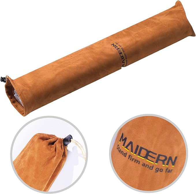 MAIDERN 51.2”x 19.6” Leather Desk Pad, Large Desk Mat, Reversible Cork & Leather Large Mouse pad for Desk, Waterproof Computer Desk Pad for Gaming Home Office (Black) …