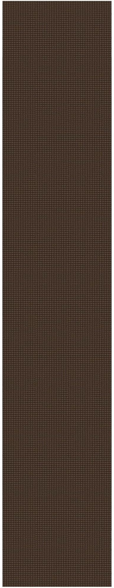 EARTHALL Runner Rug 3x20 Ft Washable Runners for Hallways Extra Long Woven Non Slip Entryway Runner Braided Kitchen Runner Indoor Outdoor Carpet Runners for Hotels, Officel, Stair, Brown