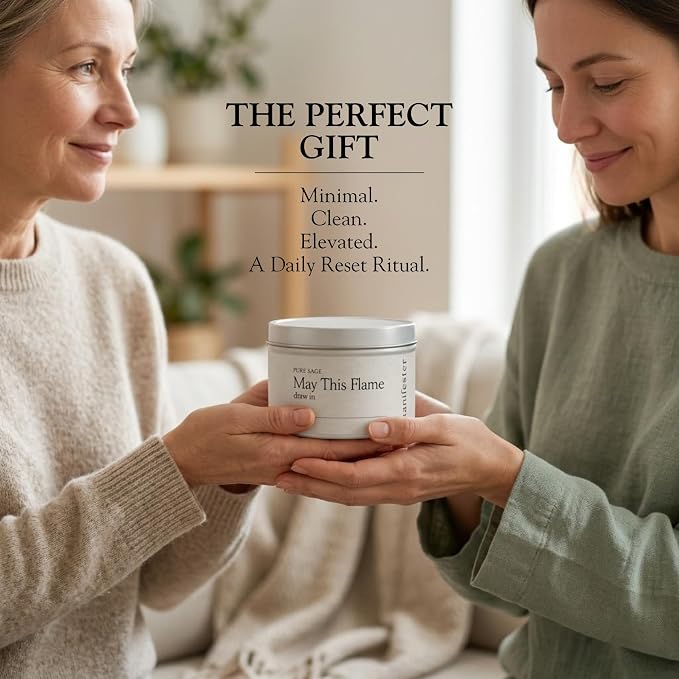 Glow Up Natural Soy Wax Candle with Mantra – Clean Burn 100% Cotton Wick (No Lead or Zinc) – Phthalate-Free & Paraben-Free – Long-Lasting – Gift for Women – 6 oz (Glow Up Era Jasmine + Coconut)