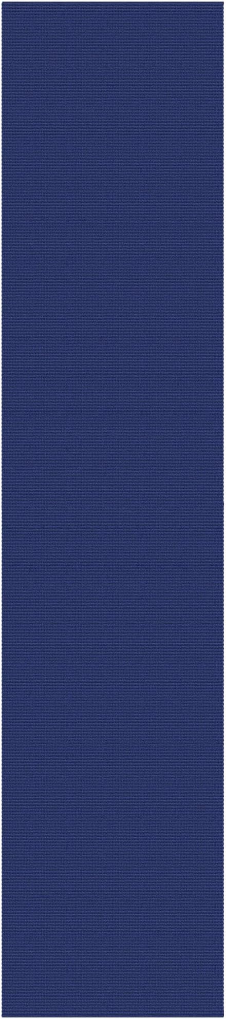 EARTHALL Runner Rug 3x12 Ft Washable Runners for Hallways Extra Long Woven Non Slip Entryway Runner Braided Kitchen Runner Indoor Outdoor Carpet Runners for Entryway, Hall, Foyers, Royal Blue/Navy