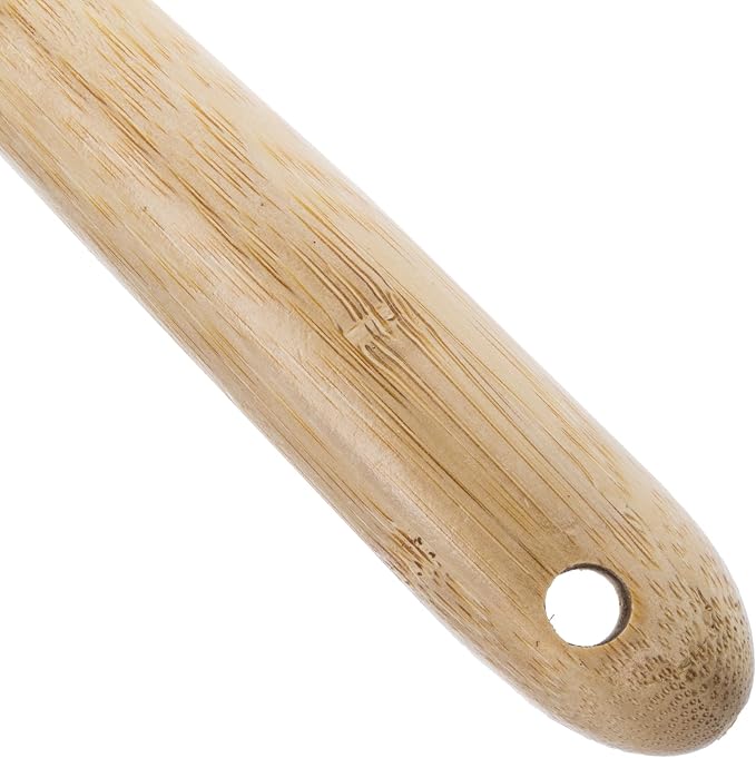 Beille 2pk Scrub Brush with Bamboo Handle and Heavy Duty Bristles Household Essentials