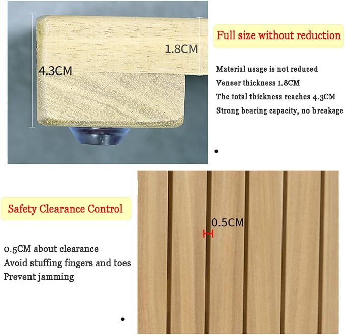 Bamboo Wood Bath Mats,Bamboo Duckboard Bath Mat,Non Slip Bathmat, Wooden Rug for Shower Tub Spa and Sauna Floors for Bathroom Showers, Bathtubs, Floors,Customizable,60x80cm/24x31in