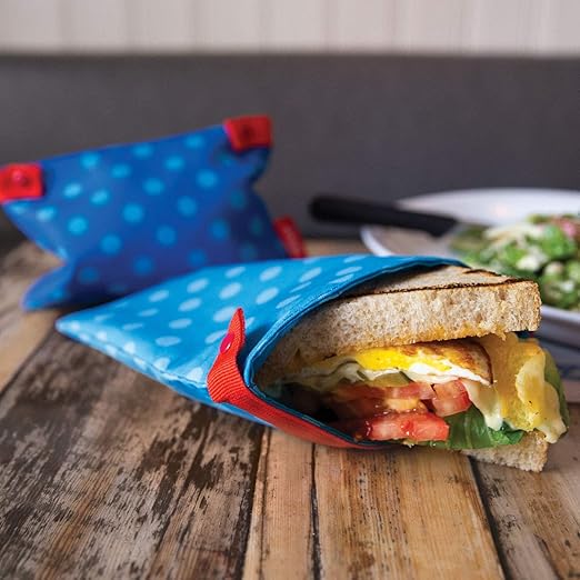 Mortier Pilon - Zero Waste Start Set of 9 Reusable Bags, 3 Beeswax Food Wraps and 12 Bamboo Straws