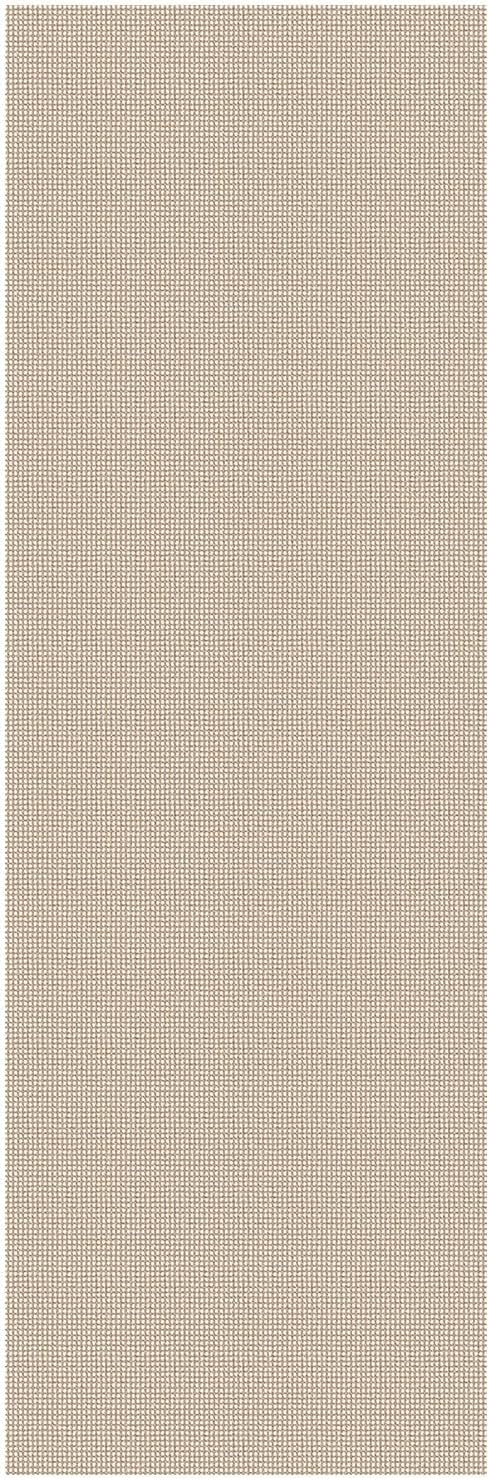 EARTHALL Woven Runner Rug 3x8 Ft Washable Runners for Hallways Wide Non Slip Rubber Backed Kitchen Runner Braided Indoor Floor Carpet for Entryway, Hallway, Kitchen, Bedroom, Beige/Ivory