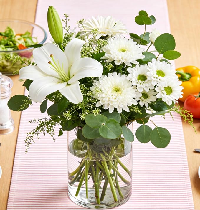 Acrylic Flower Vase Cylinder, 5.9" Tall Clear Plastic Vase for Centerpieces - Shatterproof Wedding, Event & Home Decor Vase, 5.9"X7.86" Tall Round - Clear