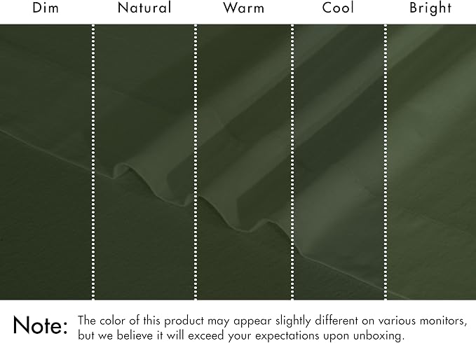 RUVANTI Flannel Sheets King Size - GOTS Certified 100% Organic Cotton, 4 Piece Warm, Soft & Breathable Set, Deep Pocket Snug Fit, Double Brushed Cozy All Season Bedding, Riffle Green