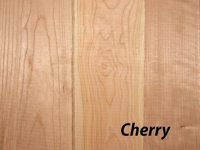 Woodchucks Wood 3/4 Inch x 2 Inch x 16 Inch Solid Cherry Lumber Boards as Cutting Board Wood (6 Pack)