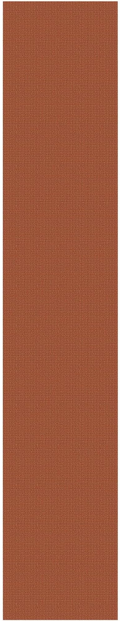 EARTHALL Runner Rug 3x20 Ft Washable Runners for Hallways Extra Long Woven Non Slip Entryway Runner Braided Kitchen Runner Indoor Outdoor Carpet Runners for Hotels, Officel, Stair, Rustic Orange/Tan
