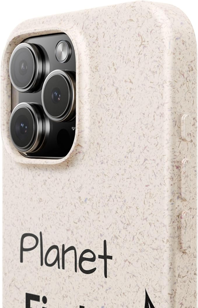 Eco-Friendly Biodegradable Phone Case - Planet First, Compatible with iPhone 16, 15, 14, & Samsung 22, 21, 20, All Versions