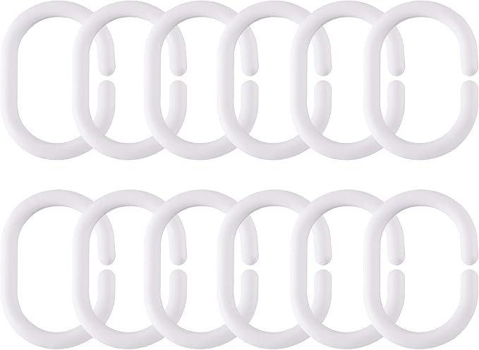 Short Shower Curtain Liner 54 Inch Length, 8G Heavy Duty EVA Plastic Bathroom Shower Liners for Walk in tub with 3 Magnets, 72x54 inch, Square Pattern