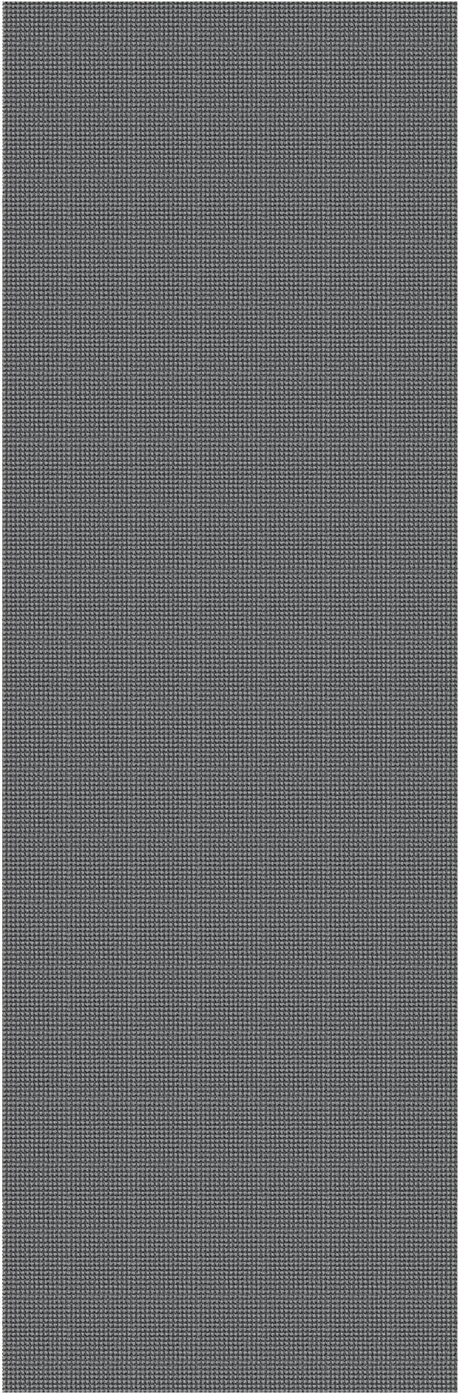 EARTHALL Woven Runner Rug 2.6x8 Ft Washable Runners for Hallways Wide Non Slip Rubber Backed Kitchen Runner Braided Indoor Floor Carpet for Entryway Hallway Kitchen Bedroom, Dark Gray