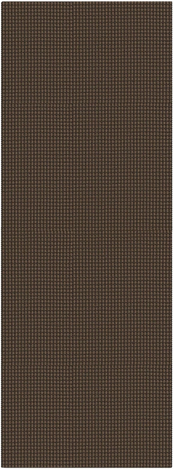 EARTHALL Woven Runner Rug 2x5 Ft Washable Runners for Hallways Cotton Non Slip Rubber Backed Kitchen Runner Braided Indoor Floor Carpet for Entryway, Hallway, Kitchen, Bedroom, Brown