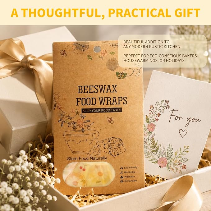 Reusable Bowl Covers Elastic, Beeswax Food Wraps for Sourdough Bread (Beige) | Shower Caps for Sourdough Bread Proofing, Washable Sustainable Cloth Covers for Kitchen Mixing Bowls, 2-Pack