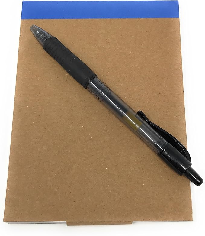 Funiverse 20 Bulk Fold Over Notepad Notebook Assortment - Made From 80% Post Consumer Recycled Paper …