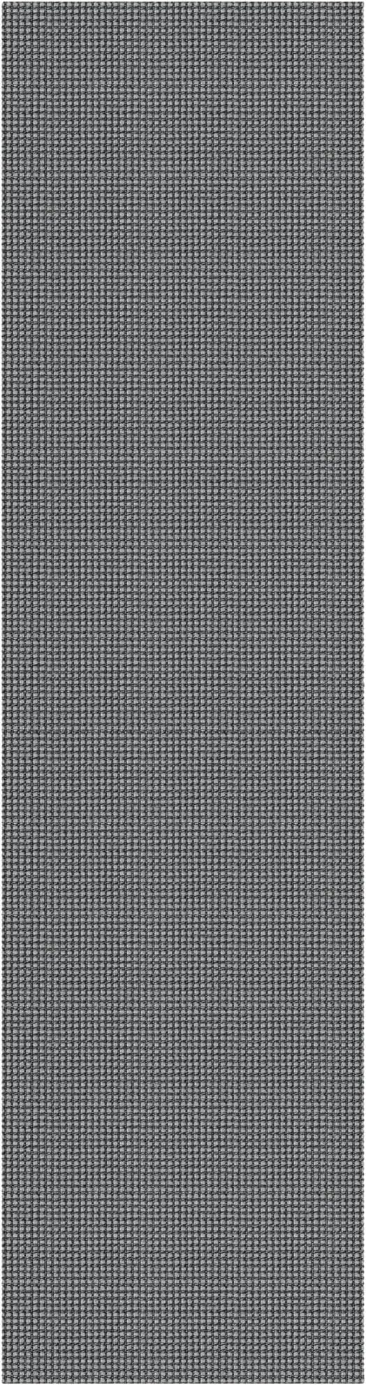 EARTHALL Runner Rug 3x12 Ft Washable Runners for Hallways Extra Long Woven Non Slip Entryway Runner Braided Kitchen Runner Indoor Outdoor Carpet Runners for Entryway, Hall, Foyers, Dark Gray