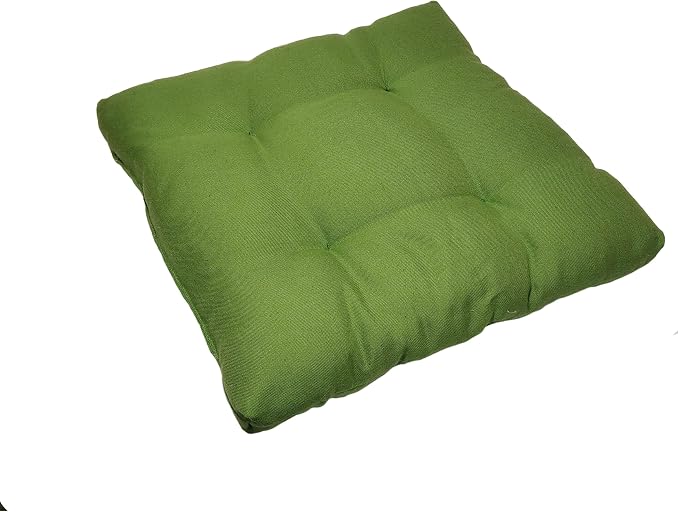 Green Hemp Fabric Dogs and Cats Bed Pillow with Hemp Filler - Pet Sleeping Mat - Comfy Kennel Pad - Large, Small, Standart (27x20" Inches)