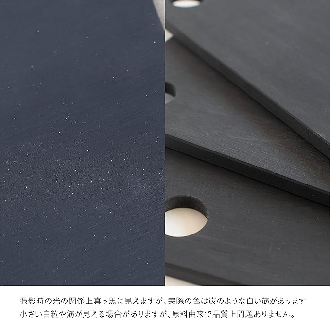 Rubber Rubber NBD001 Cutting Board, Synthetic Rubber, Black, M, NE05331, Made in Japan 11.8 x 7.9 x 0.3 inches (300 x 200 x 8 mm) (M)