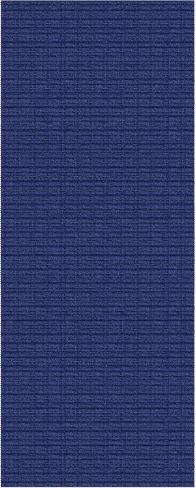 EARTHALL Woven Runner Rug 2x5 Ft Washable Runners for Hallways Cotton Non Slip Rubber Backed Kitchen Runner Braided Indoor Floor Carpet for Entryway, Hallway, Kitchen, Bedroom, Royal Blue/Navy
