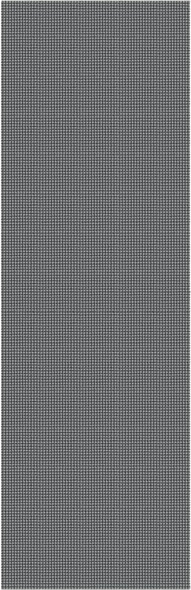 EARTHALL Woven Runner Rug 2x7 Ft Washable Runners for Hallways Cotton Non Slip Rubber Backed Kitchen Runner Braided Indoor Floor Carpet for Entryway, Hallway, Kitchen, Bedroom, Dark Gray