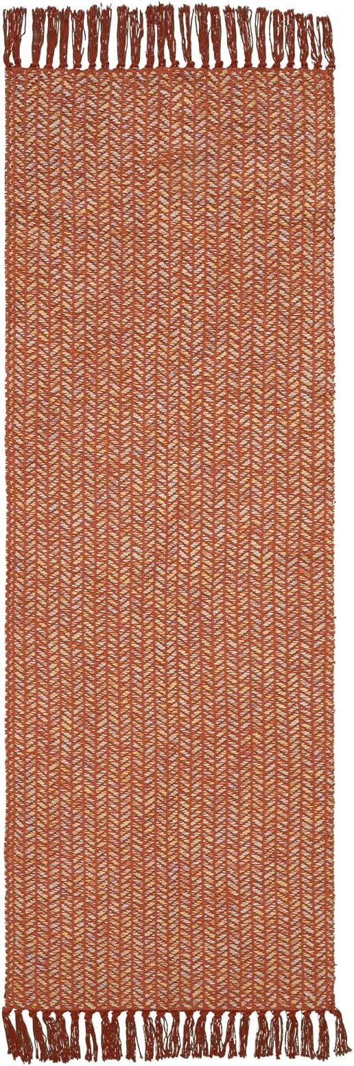Lahome Belle Boho Bathroom Runner, 2x6 Fall Rug Runners for Hallways Lightweight Laundry Room Rugs Washable Runner Rug with Tassels, Farmhouse Carpet Non Shedding Throw Rugs for Entryway Bedroom