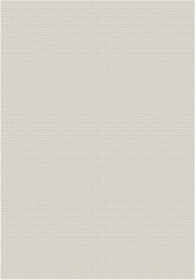 EARTHALL Washable Area Rugs 5x7 Ft Non Slip Living Room Rugs Cotton Rubber Backed Dining Room Rug Braided Bedroom Rugs Indoor Outdoor Floor Carpet for Living Room, Bedroom, Dining Room, Cream/Grayish