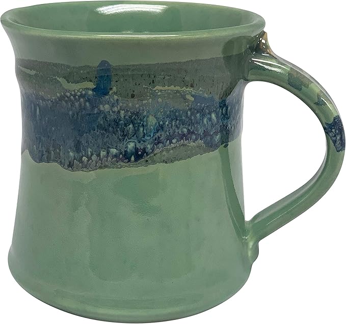 Clay in Motion Handmade Medium Mug (Misty Green)