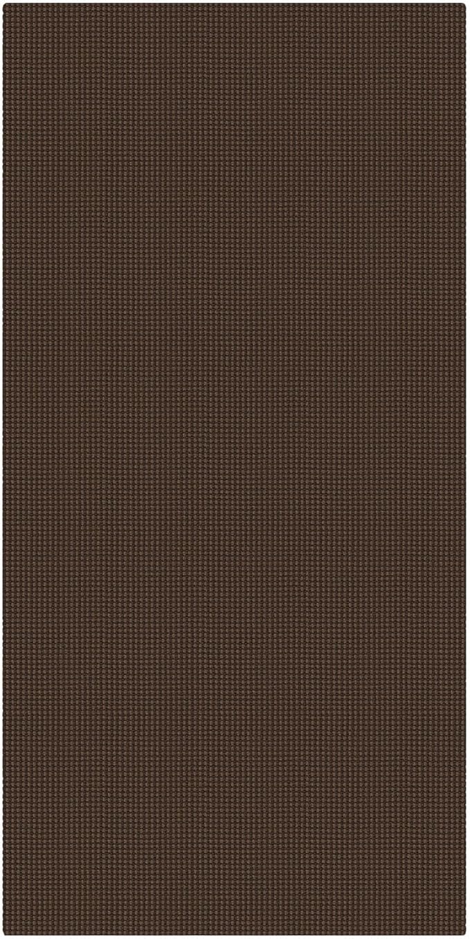 EARTHALL Woven Runner Rug 3x6 Ft Washable Runners for Hallways Wide Non Slip Entryway Rug Braided Kitchen Runner Indoor Floor Carpet for Entryway, Hallway, Kitchen, Bedroom, Brown